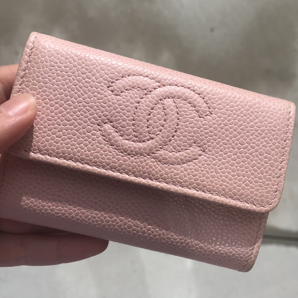 CHANEL Timeless CC Card Holder in Pink - Picture 13 of 16